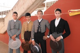 Clase Práctica de alumnos de la Escuela de Tauromaquia de Salamanca