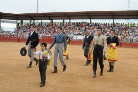 SEGUNDA JORNADA DEL CERTAMEN DE ESCUELAS DE TAUROMAQUIA EN CLASES PRÁCTICAS