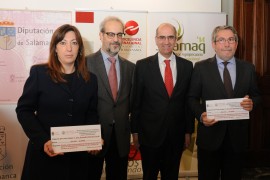 Proyectos sobre eficiencia en el agua de riego y planta piloto de compost, Premios Diputación a la transferencia del conocimiento USAL al sector agropecuario