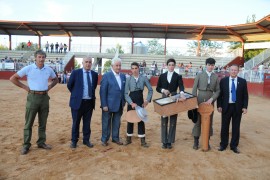 DAVID SALVADOR, VENCEDOR DEL CERTAMEN DE ESCUELAS DE TAUROMAQUIA EN CLASES PRÁCTICAS