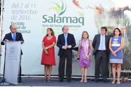 Juan Vicente Herrera inaugura Salamaq 16 apostando por la calidad del sector