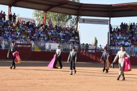 JUAN ROMERO CAMPOS GANADOR DE LA SEGUNDA JORNADA DEL CERTAMEN DE ESCUELAS DE TAUROMAQUIA EN CLASES PRÁCTICAS