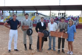 MANUEL DIOSLEGUARDE, VENCEDOR DEL CERTAMEN DE ESCUELAS DE TAUROMAQUIA EN CLASES PRÁCTICAS