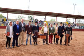 Mario Navas, vencedor del Certamen de Escuelas de Tauromaquia en Clases Prácticas en Salamaq 2019