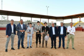 Cristiano Torres vencedor del Certamen de Escuelas de Tauromaquia en Clases Prácticas en Salamaq 2022