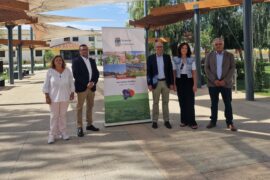 La Diputación inaugura el nuevo bulevar del Recinto Ferial que se disfrutará en Salamaq